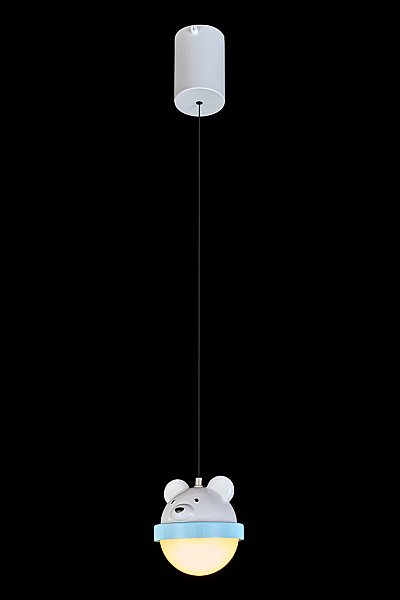 Светильник подвесной LEON Ours LE4012/1S BL