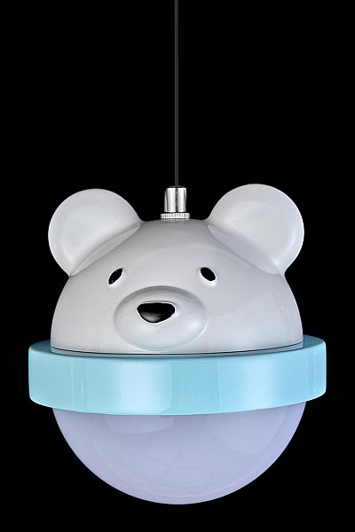 Светильник подвесной LEON Ours LE4012/1S BL