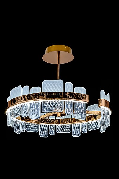 Потолочная люстра LEON Ailani LE7746/D600 GD
