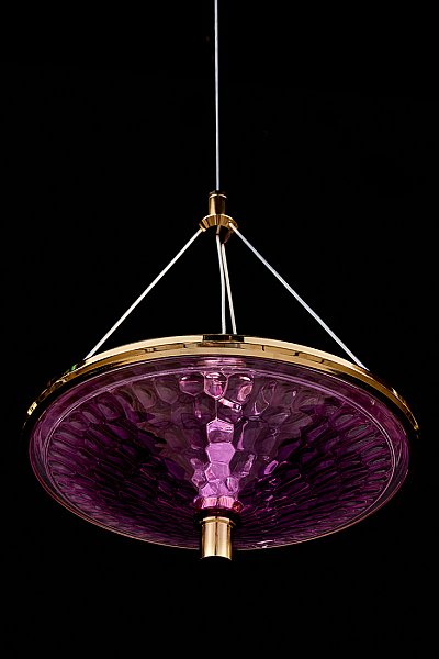 Светильник подвесной LEON Chantale LE3027/1S GD/PU