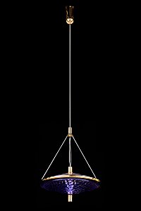 Светильник подвесной LEON Chantale LE3027/1S GD/BL