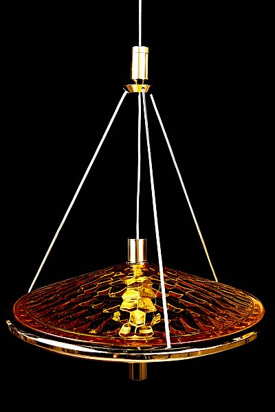 Светильник подвесной LEON Chantale LE3027/1S GD/YE