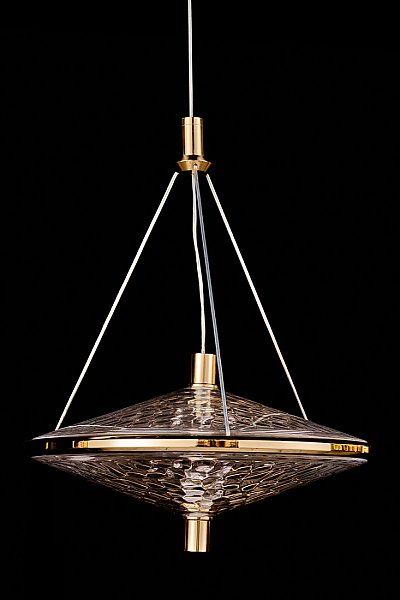 Светильник подвесной LEON Chantale LE3027/1S GD/TR