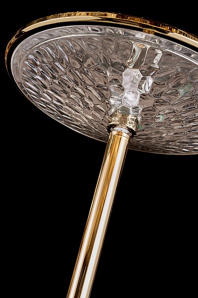 Торшер LEON Chantale LE3027/1F GD/TR