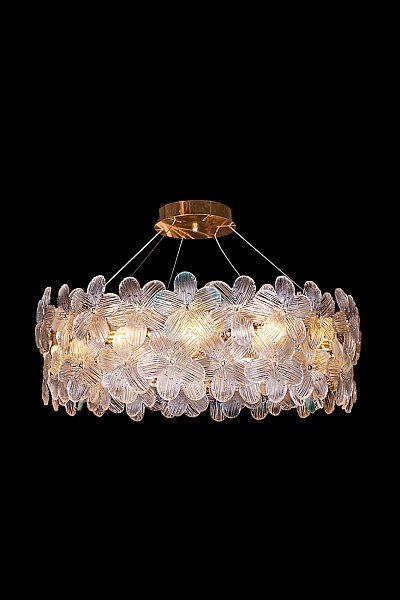 Подвесная люстра LEON Fleur LE6867/800 GD