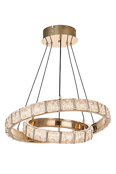 Подвесная люстра LEON Dore LE7736/QA600+390 GD