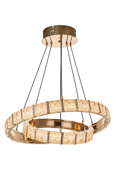 Подвесная люстра LEON Dore LE7736/QA600+390 GD