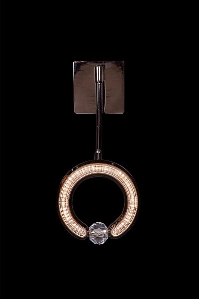 Настенное бра LEON Ani LE7710/1W Black Chrome