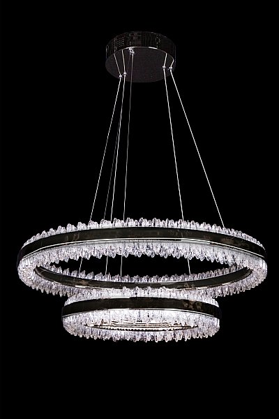 Подвесная люстра LEON Michel LE7720/800-2K Black Chrome