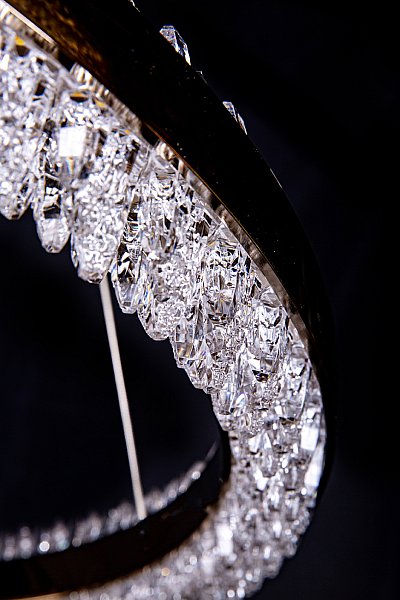 Подвесная люстра LEON Michel LE7720/800-2K Black Chrome