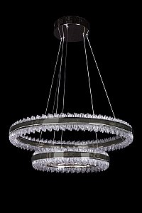 Подвесная люстра LEON Michel LE7720/800-2K Black Chrome