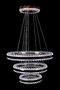 Подвесная люстра LEON Michel LE7720/800-3K Black Chrome
