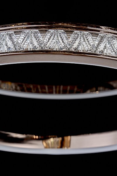 Подвесная люстра LEON Aida LE7707/800-2K Black Chrome