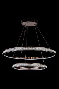 Подвесная люстра LEON Aida LE7707/800-2K Black Chrome