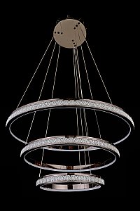 Подвесная люстра LEON Aida LE7707/800-3K Black Chrome