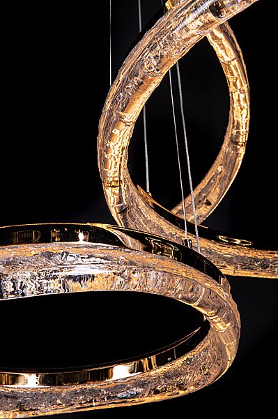 Подвесная люстра LEON Celeste LE7768/800-3F Gold