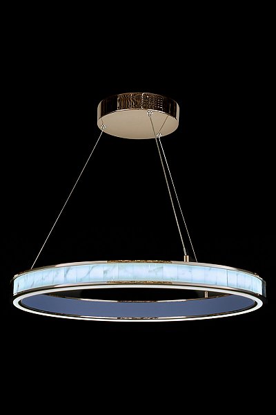 Подвесная люстра LEON Christine LE7702/600 Black Chrome