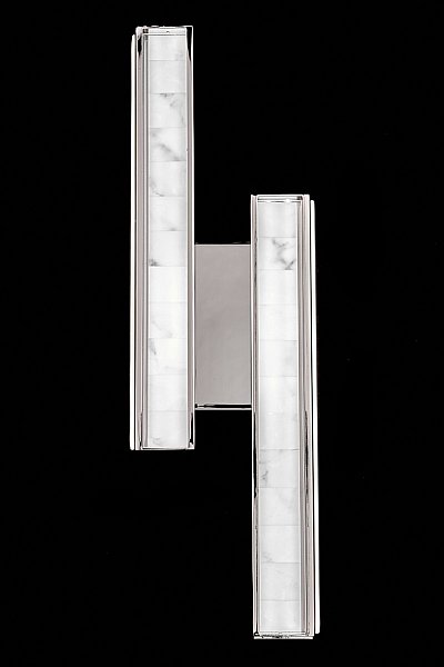 Настенный светильник LEON Christine LE7702/2W Black Chrome