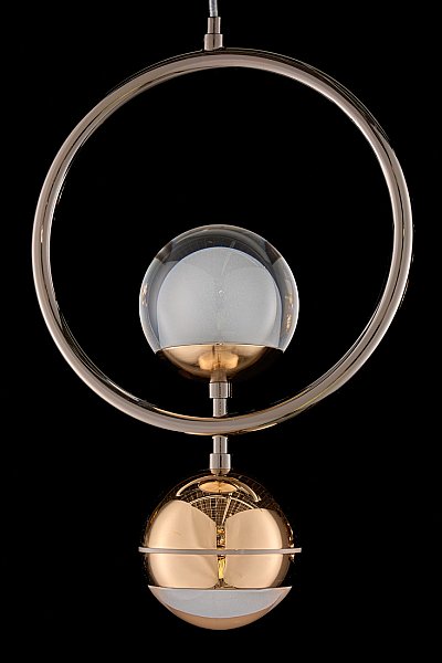 Светильник подвесной LEON Lilith LE7709/1L Black Chrome/Gold