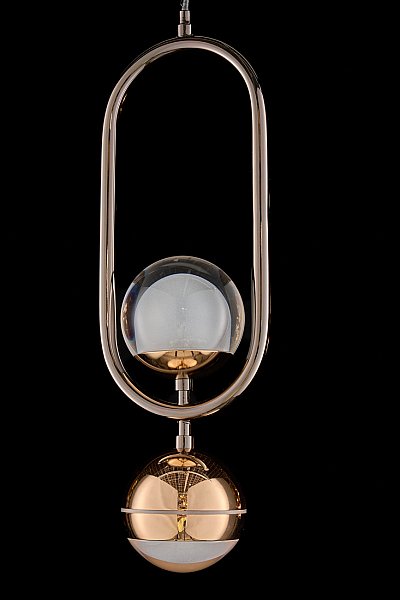 Светильник подвесной LEON Lilith LE7709/1S Black Chrome/Gold