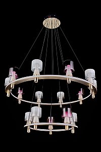 Подвесная люстра LEON Marie LE7719/10+5 Nickel