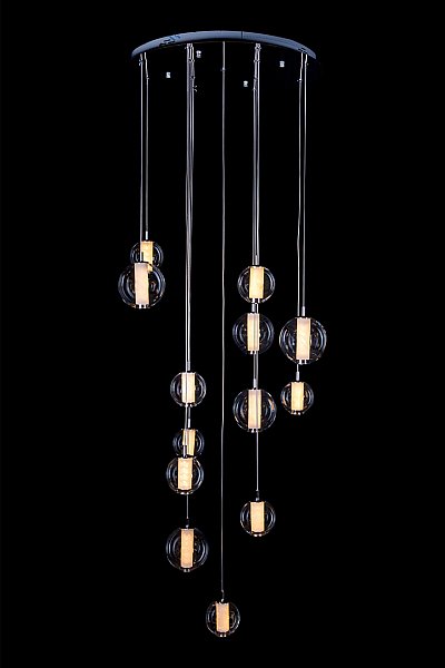 Люстра каскадная LEON Aurore LE7703/13 Chrome