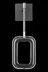 Настенное бра LEON Theona LE7701/1W Grey/Black Chrome