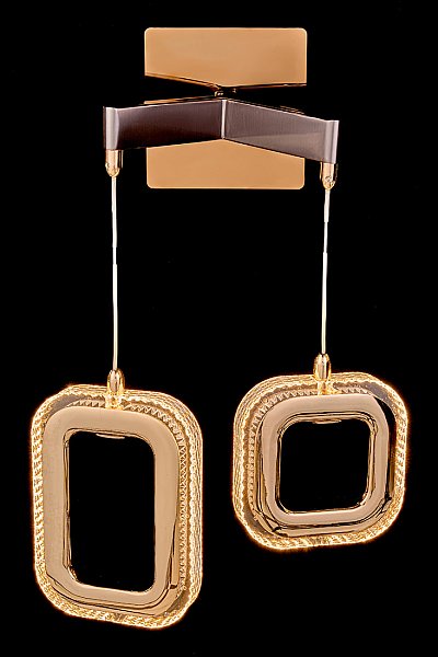 Настенное бра LEON Theona LE7701/2W Grey/Gold