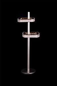 Настольная лампа LEON Theona LE7701/2T Grey/Gold