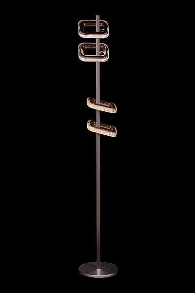 Торшер LEON Theona LE7701/4F Grey/Gold