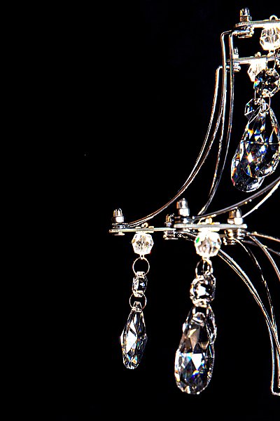 Подвесная люстра LEON Thea LE3035/600 CH/TR