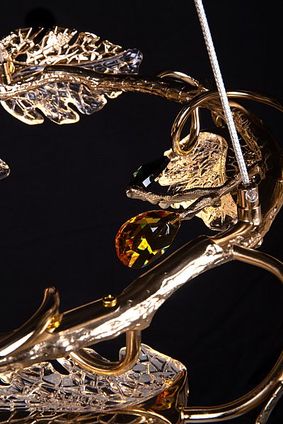 Подвесная люстра LEON Olivia LE3037/600 GD