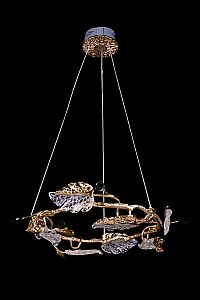 Подвесная люстра LEON Olivia LE3037/600 GD