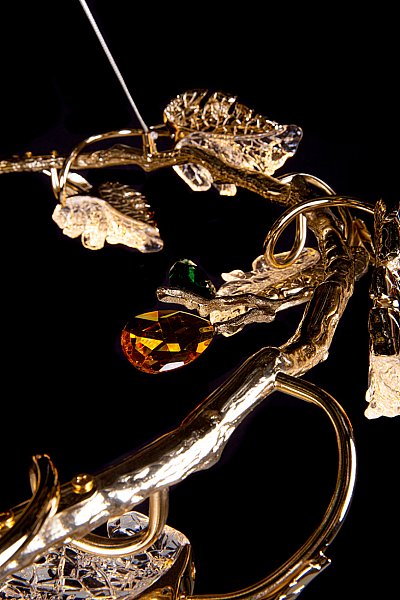 Подвесная люстра LEON Olivia LE3037/800 GD