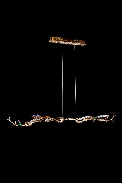 Подвесная люстра LEON Olivia LE3037/1580L GD