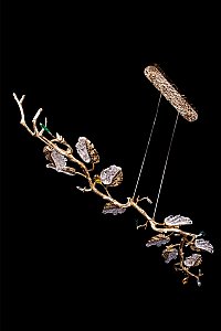 Подвесная люстра LEON Olivia LE3037/1580L GD