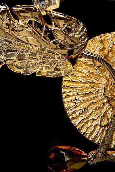 Настенное бра LEON Olivia LE3037/1W GD