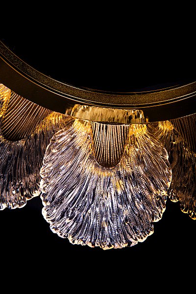 Подвесная люстра LEON Jardin LE3032/620 GD/SH