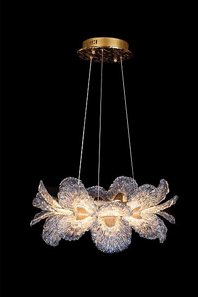 Подвесная люстра LEON Jardin LE3032/620 GD/SH Blue