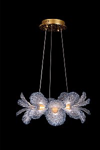 Подвесная люстра LEON Jardin LE3032/620 GD/SH Blue