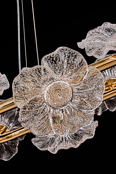 Подвесная люстра LEON Violetta LE3018/1050LQ GD