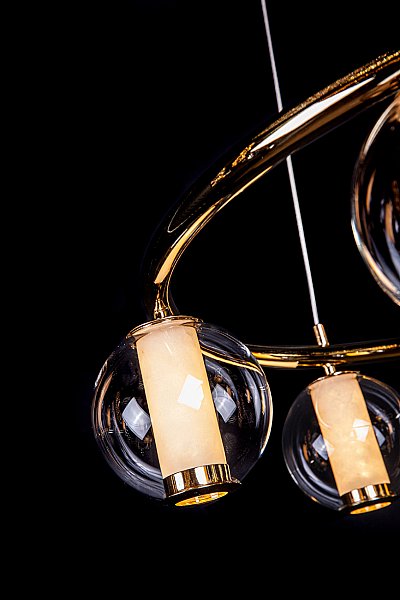 Подвесная люстра LEON Aurore LE7703/6 Gold