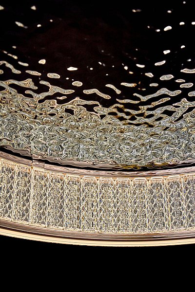 Светильник потолочный LEON Lumiere LE7769/600P Black Chrome