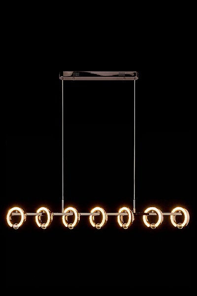 Светильник подвесной LEON Ani LE7710/7L Black Chrome