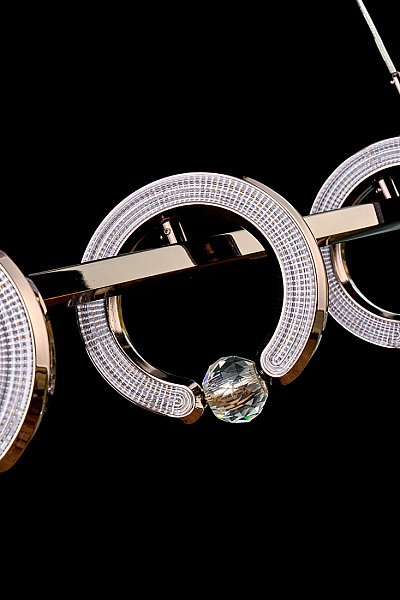 Светильник подвесной LEON Ani LE7710/7L Black Chrome