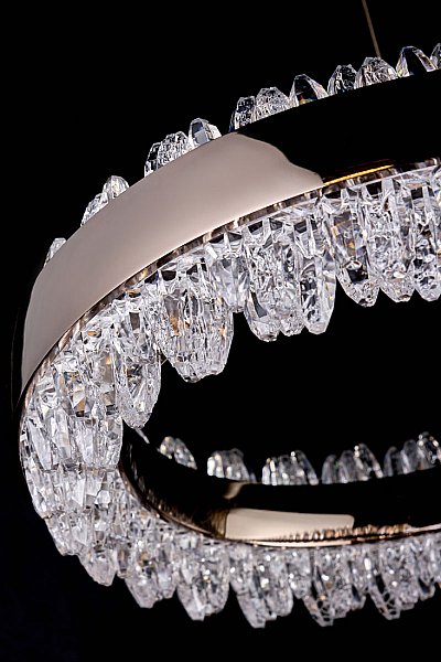 Подвесная люстра LEON Michel LE7720/1050L Black Chrome