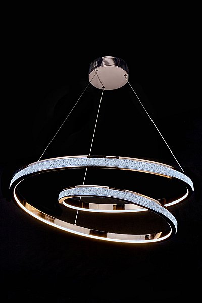 Подвесная люстра LEON Aida LE7707/800Z Black Chrome