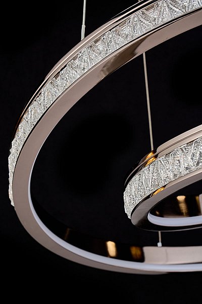 Подвесная люстра LEON Aida LE7707/800Z Black Chrome