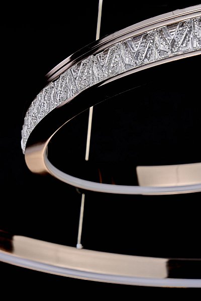 Подвесная люстра LEON Aida LE7707/800Z Black Chrome