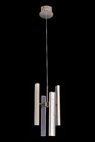 Светильник подвесной LEON Christine LE7702/4S Black Chrome